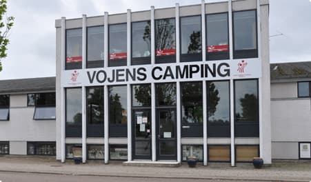 Cabin rental at Vojens Campsite