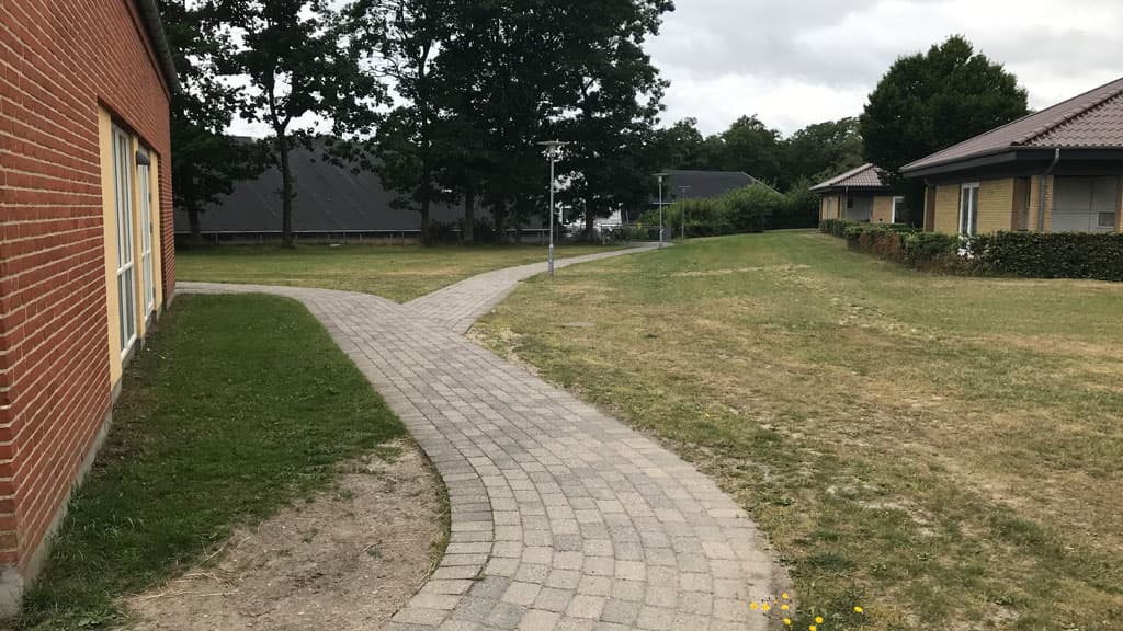 The clover paths in Engesvang vicinity